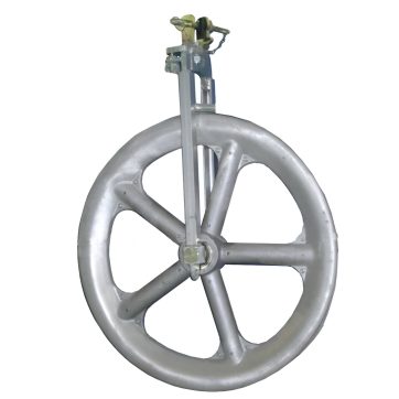 Poulie simple de tirage Ø 230 à 1000mm avec crochet tournant - Poulies - réas & roues