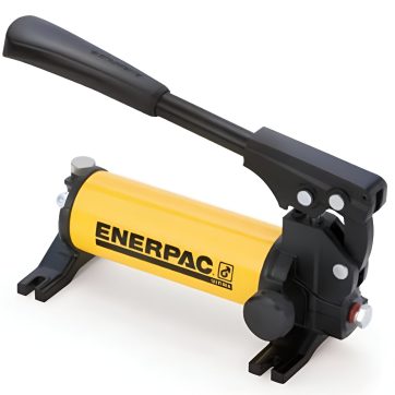 Pompe à main ENERPAC simple effet 360 ou 3277cm³ - Hydraulique & vérinage