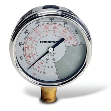 Manomètre de force ENERPAC 0 à 10000psi - Hydraulique & vérinage