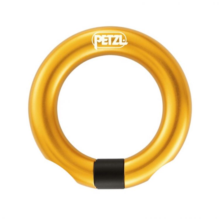 EPI Petzl pour travaux en hauteur Anneau RING OPEN Petzl jaune