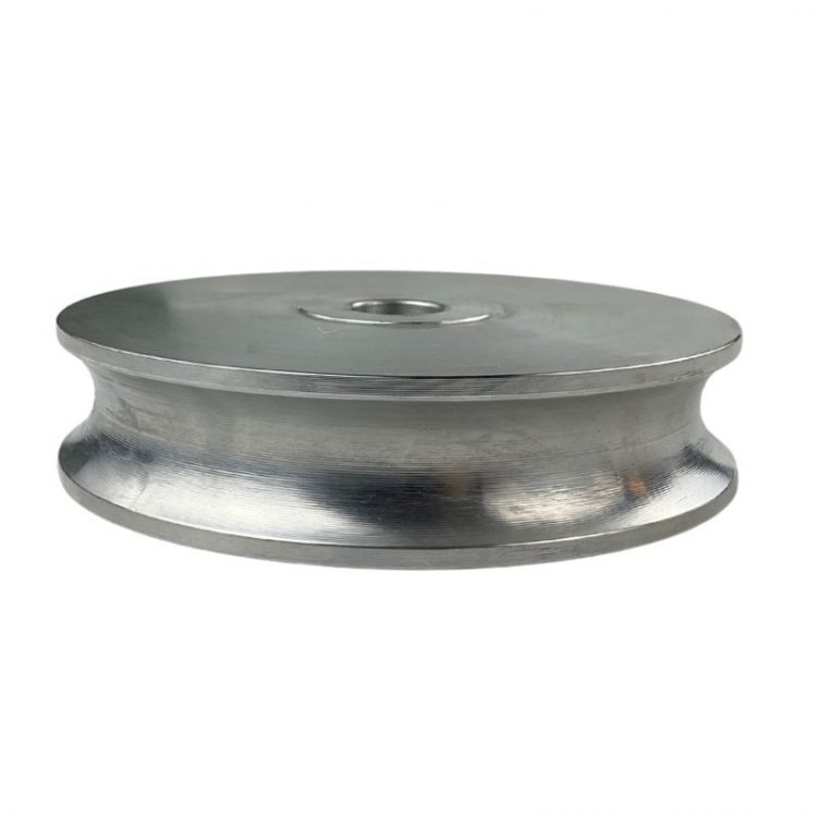 Accessoire poulie : réa aluminium pour corde.