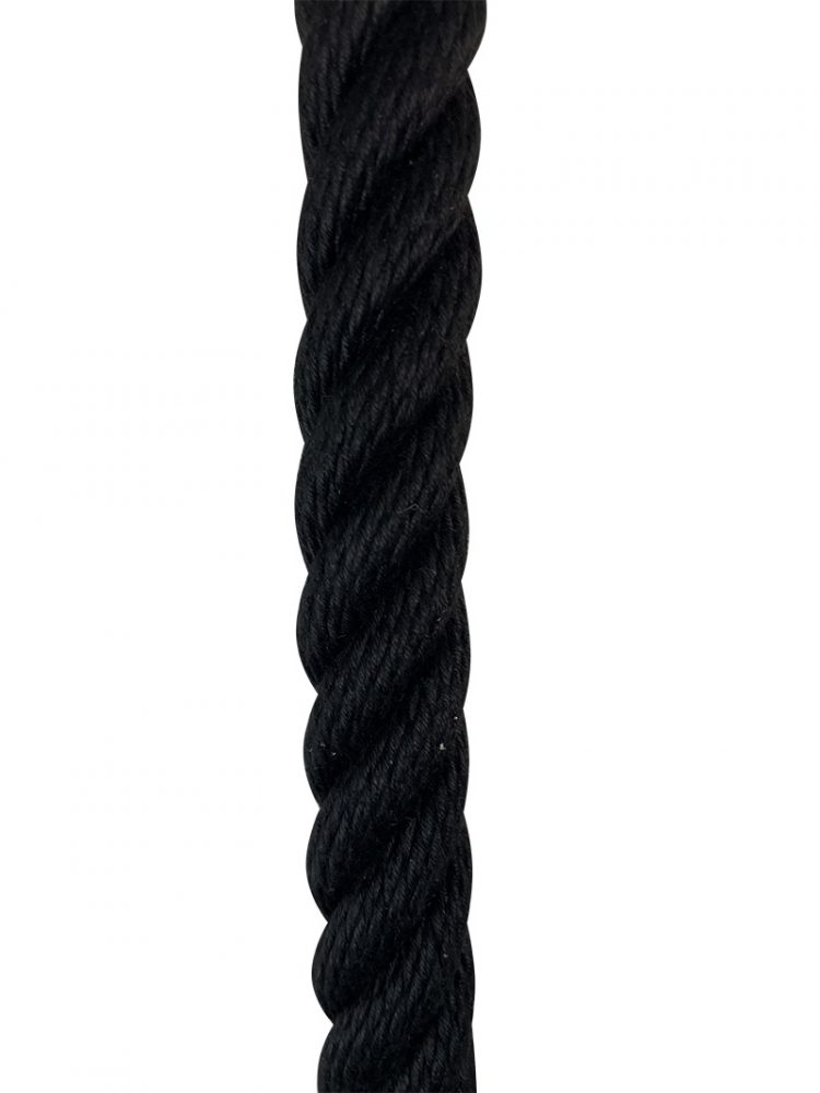 cordage polyester noir amarrage résistant aux uv GODET