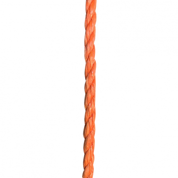 Cordage pp - corde couleur orange